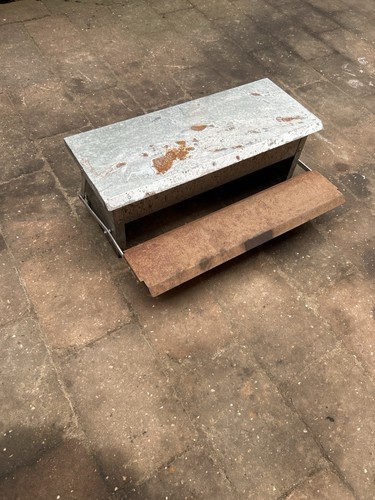 Vintage galvanised metal - vintage,