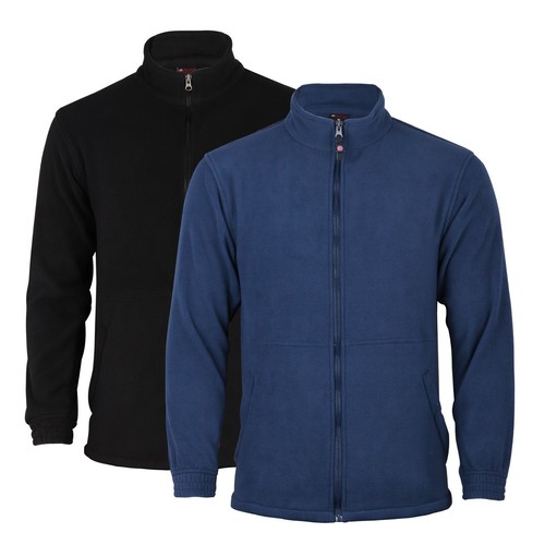 Mens fleece jacket full zip - jacket,