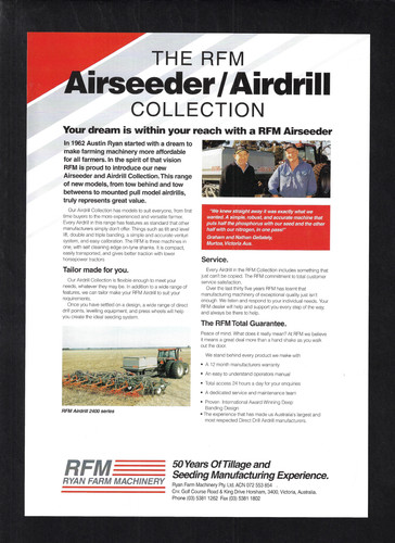 Ryan air seeder - ryan,