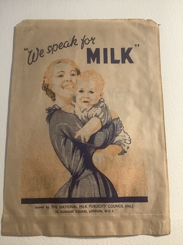 1930 milk advertising - 1930's,