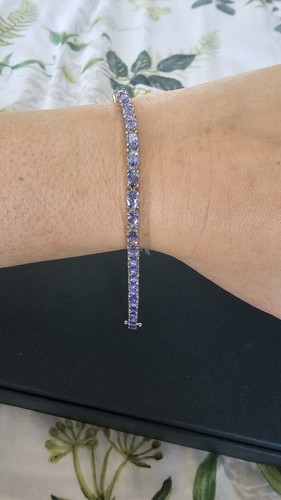 Tanzanite bracelet 925 silver - 925,