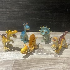 5x Vintage Gosnell Dinosaur