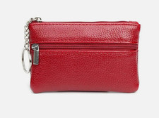 Women Key Ring Leather Mini