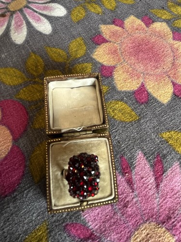 Antique 9ct gold bohemian - antique,