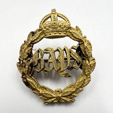 Genuine Queens Bays 2nd Dragoon Guards Officers Gilt Collar Badge