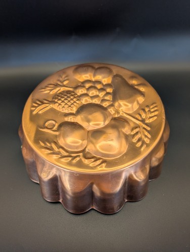 Vintage copper jelly - copper, mould