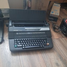 Sharp PA-3100S Electric / Electronic Typewriter 1990s untested parts only 