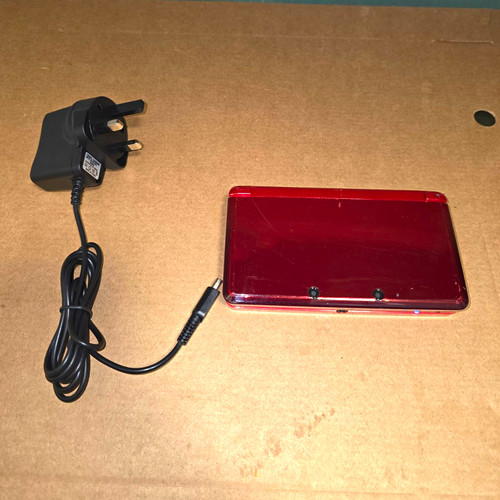 Nintendo 3ds red handheld - nintendo,