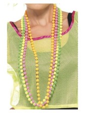 Fluorescent Beaded Necklaces
