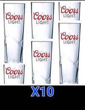 Coors Light Beer Glasses ½