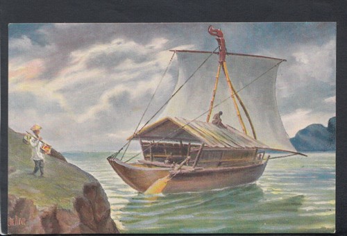 Asian postcard artist - asian,