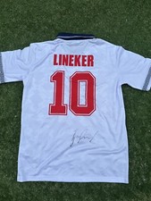 Gary Lineker Signed England