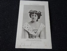 Actress Lilian Braithwaite Singed Autographed Picture Postcard Social History -