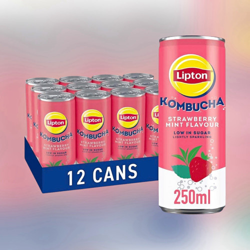 Lipton kombucha strawberry - lipton,