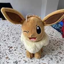 Official Pokémon Eevee Plush Soft Cuddly Toy 2023 Edition 