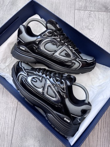 Dior b30 metallic black grey - metallic, &
