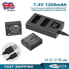 2x Battery +LCD USB Dual