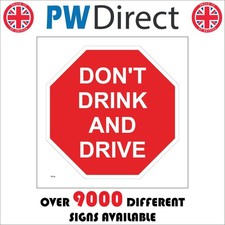 SIGN Don't Drink And Drive