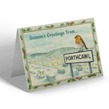 CHRISTMAS CARD - Porthcawl -