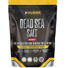 Xcelerate Nutrition Dead Sea Salt 250g Coarse Organic Food Grade Natural Salt