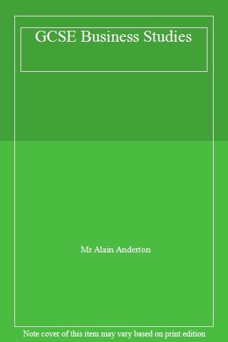 Gcse business studies alain - gcse,