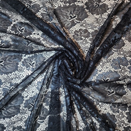 Floral lace material - floral,