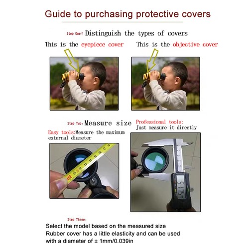 Binoculars protective rubber - protective,