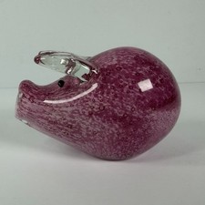 Art Glass Pig Paperweight