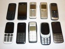 Job Lot 10 Mixed Nokia Mobile