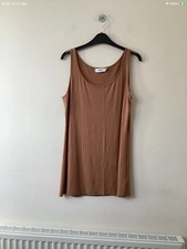 Myrine Women's Brown Vest Top