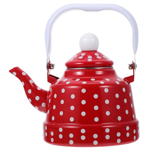 Enamel water kettle vintage - enamel,