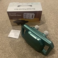 Six-head Fascia Gun Muscle Massager Gun Back Waist Shoulder Legs Massage Machine