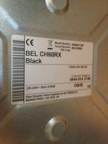 Belling ceramic hob bel - belling,