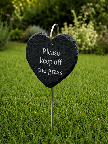 Please keep off the grass - the,