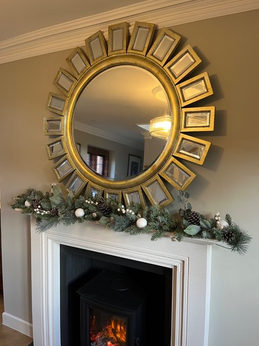 Stunning sunburst mirror - stunning,