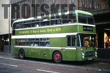 35mm Slide West Riding Bristol VRT ECW 762 OWW906P Leeds 1981 Orig