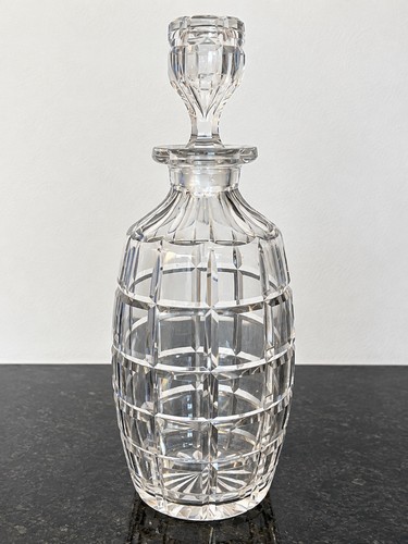 Art deco cut glass spirit - art,
