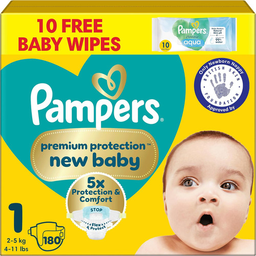 Pampers new baby - baby, nappies