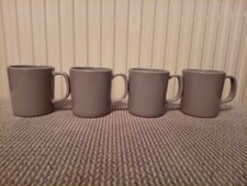 Pri-Mel Melamine Set Of 4 Mugs Suitable For Outdoor Use And Caravan And Camping
