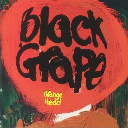 Black grape orange - black,