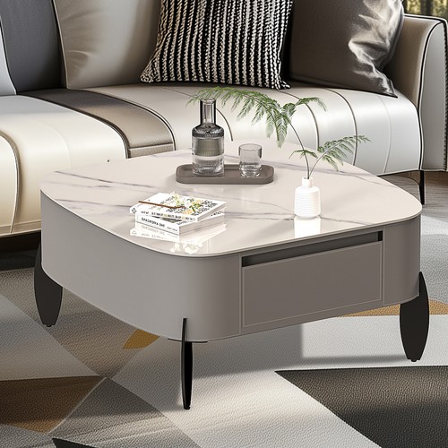 Rounded square sintered - square, stone