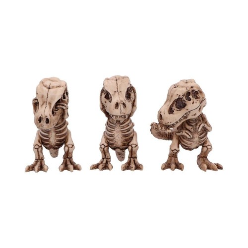 Three wise tyrannosaurus rex - wise,