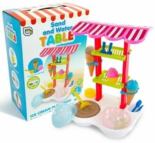 Sand and water table - and, garden