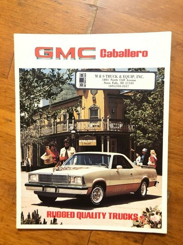 Original 1980 gmc caballero - original,