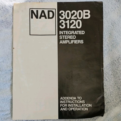 Nad 3020a amplifier - nad, original