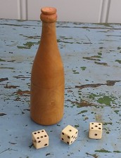 Vintage Treen Miniature Wine