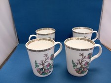 4 x Crown Trent Bone China