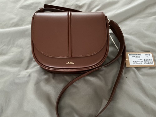 Apc new brown leather - apc, bag