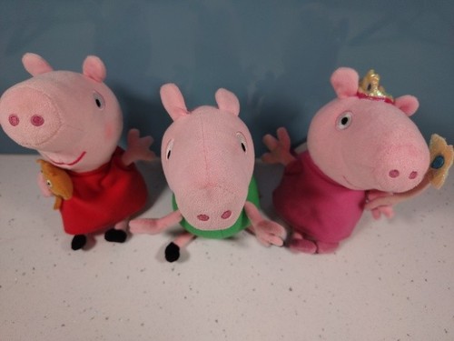 Peppa pig soft toy - pig, 6"