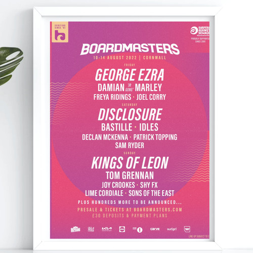 Boardmasters 2022 music - boardmasters,